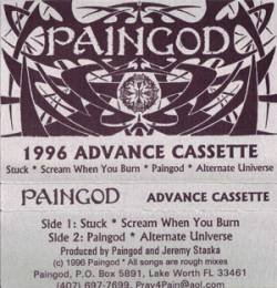 Paingod : 1996 Advance Cassette